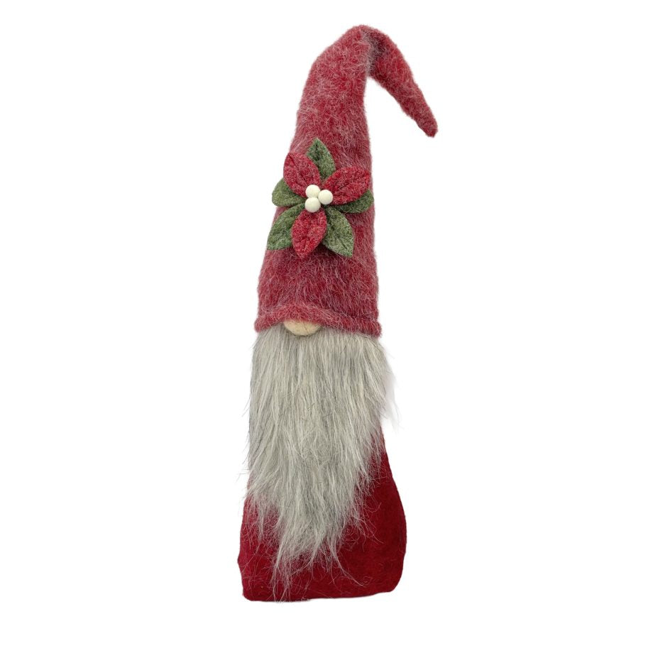 Plush Gnome Faux Fur Grey