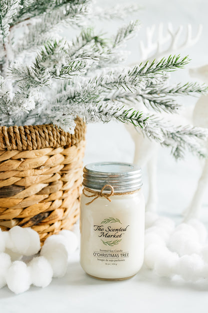 O Christmas Tree Candle 16oz