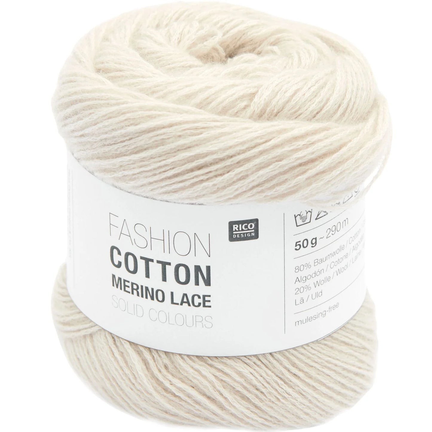Fashion Cotton Merino Lace Solid